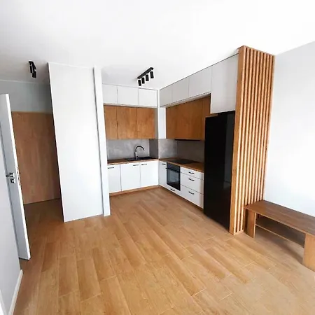 Elegant 1-bedroom Flat With Balcony Near Вроцлав